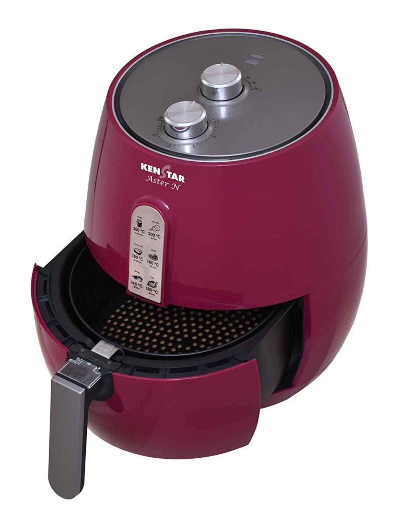 Kenstar-Air-Fryer-Aster-N-1500-Watt-Oxy-Fryer-Maroon