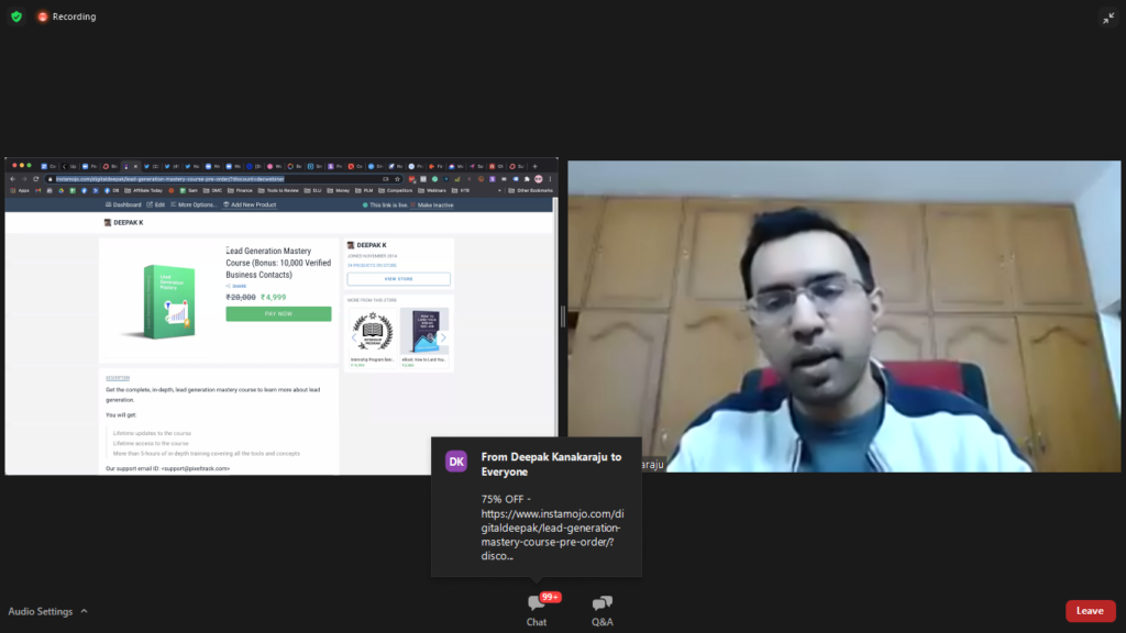 Digital-Deepak-Best-at-selling-his-courses