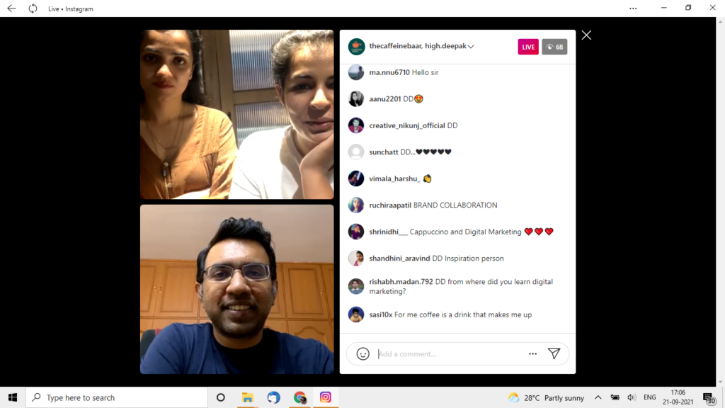 Digital-deepak-@ the-caffienebar