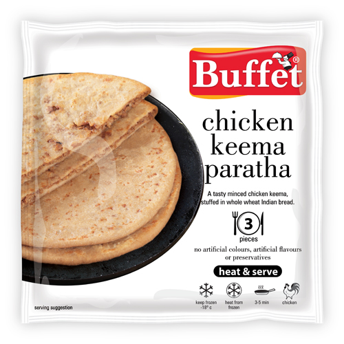 Buffet Chicken-Keema-Paratha-