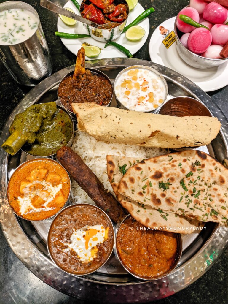 Indian-Non-Vegetarian-Rice-Plate