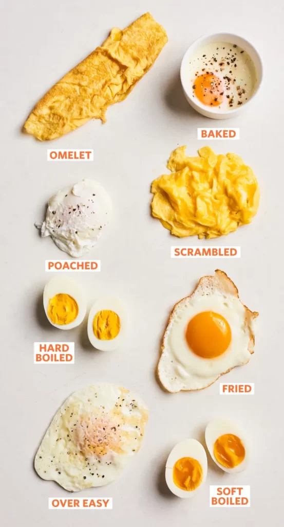 Methods-of-cooking-egg.