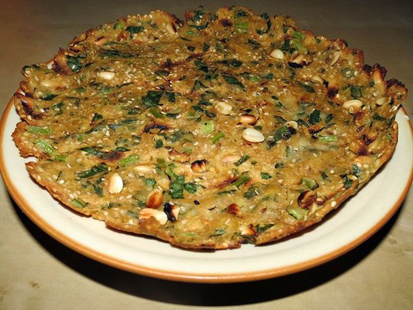Akki rotti from Karnataka