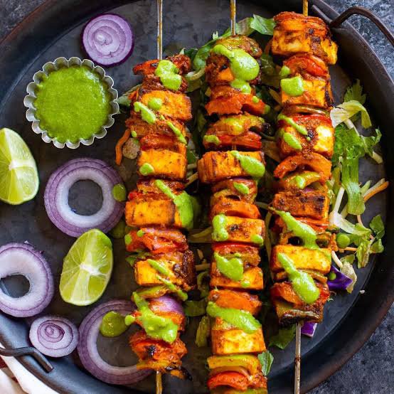 Indian-Cuisine-Paneer-Tikka-and-fmcg-foods.